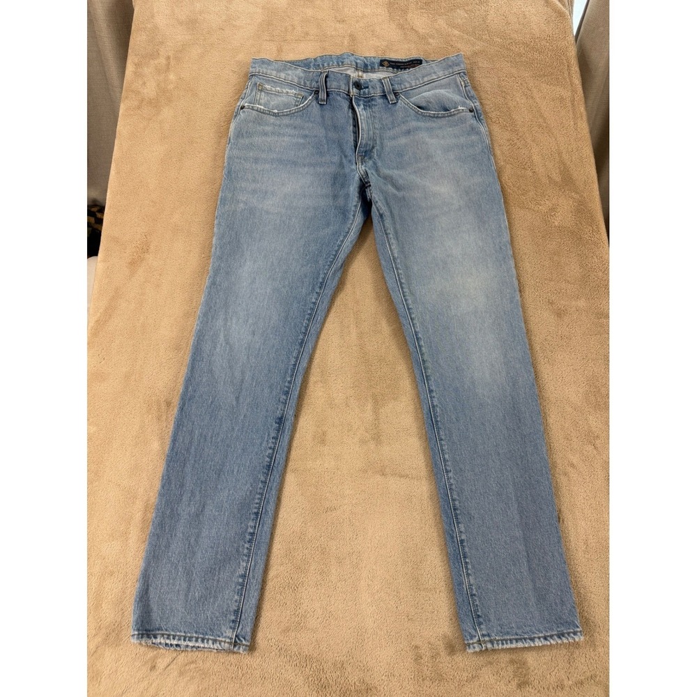 Roark Standard Slim Fit Jeans Mens Size 34 HWY 133 Denim Light Wash Blue‎ EUC